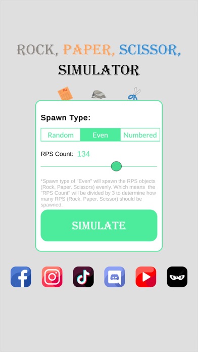 Rock Paper Scissors: Simulator screenshot 3