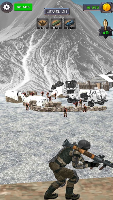 Rocket Attack 3D: RPG Shooting screenshot 1