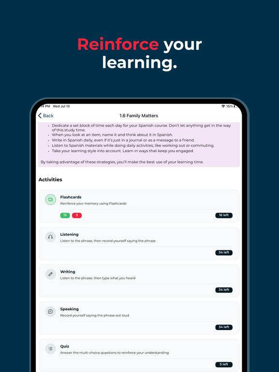 Rocket Languages screenshot 2