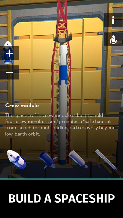 Rocket Ship: Spaceship Builder screenshot 2