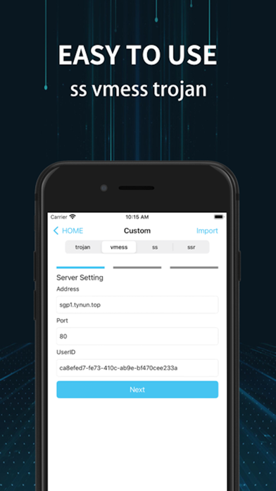 Rocket VPN-VPN Config screenshot 1