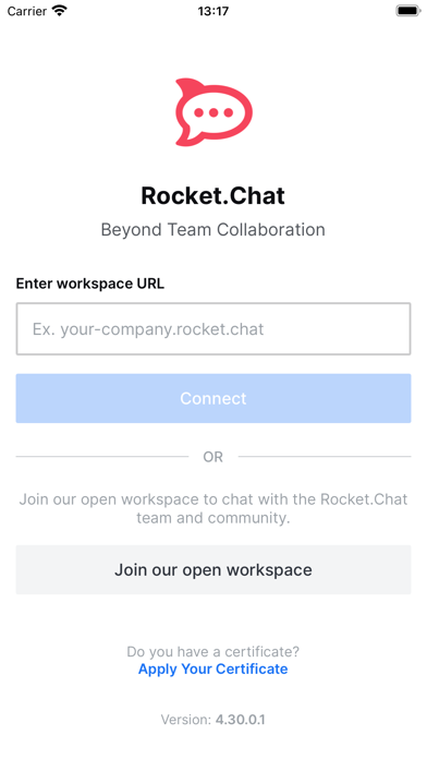 Rocket.Chat screenshot 2
