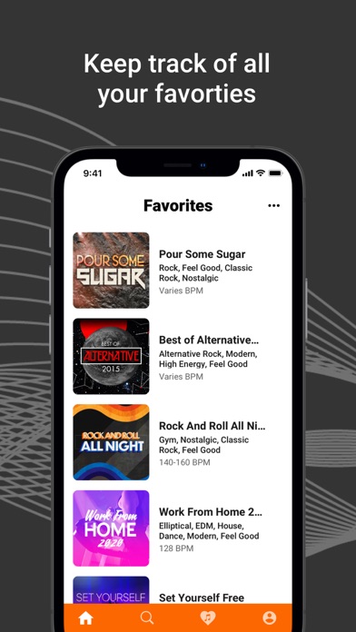 RockMyRun - Workout Music screenshot 1