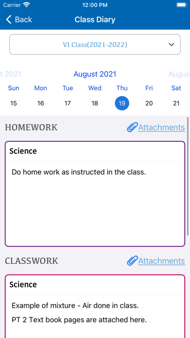 RockWell Parent Portal screenshot 2