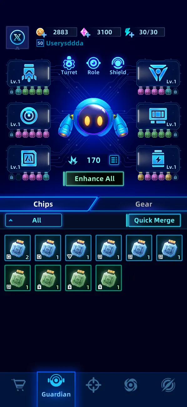 Rogue Defense: Hybrid Tower TD screenshot 1