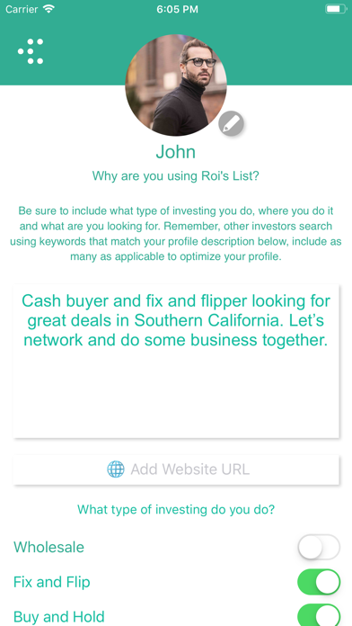 Roi's List: Real Estate Invest screenshot 1