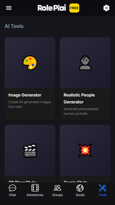RolePlai - Ai Character Chat screenshot 1
