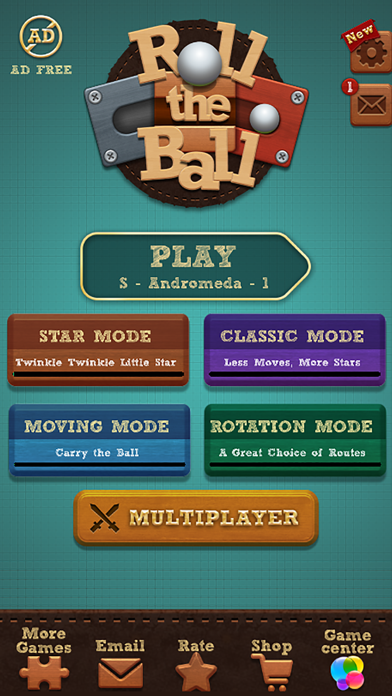 Roll the Ball® - slide puzzle screenshot 1