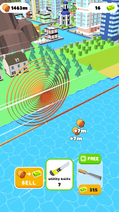 Roll Wood Fever screenshot 1