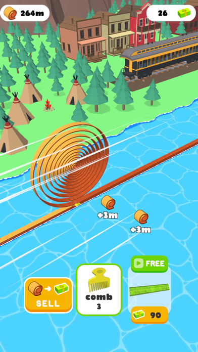 Roll Wood Fever screenshot 2
