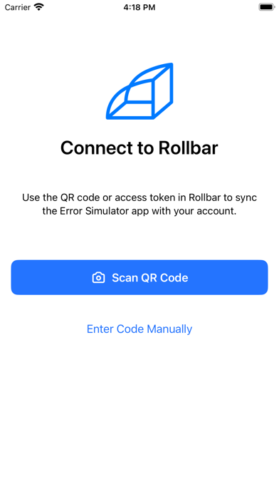 Rollbar Error Simulator screenshot 3