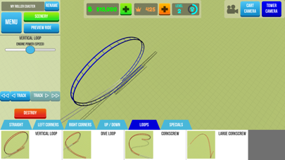 Roller Coaster Builder Mobile screenshot 4