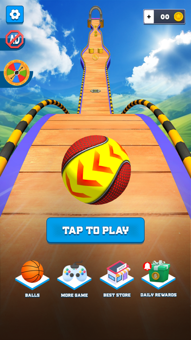 Rolling Sky: Balls Racing Game screenshot 2