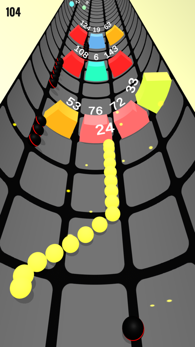 Rolly Snake Vs Vortex Block screenshot 1
