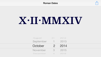 Roman Dates screenshot 1