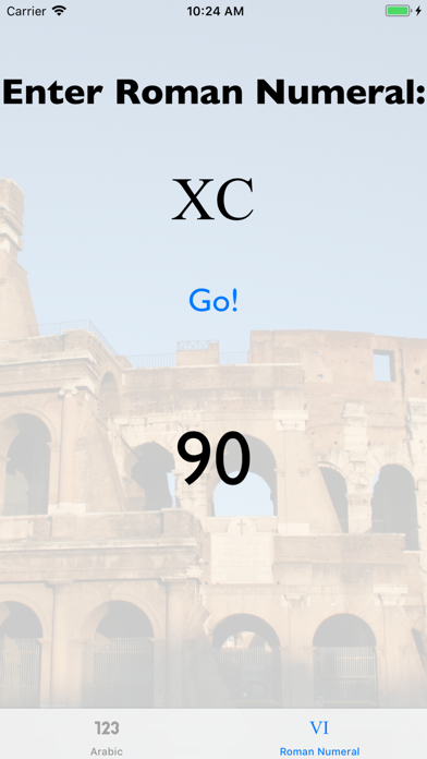 Roman Numerals Converter Easy screenshot 1