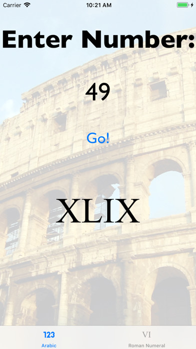 Roman Numerals Converter Easy screenshot 2