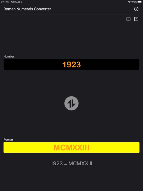 Roman Numerals Converter Plus screenshot 8