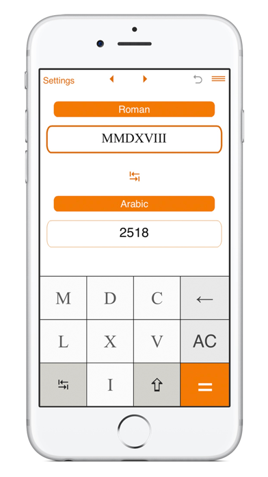 Roman Numerals Converter screenshot 4