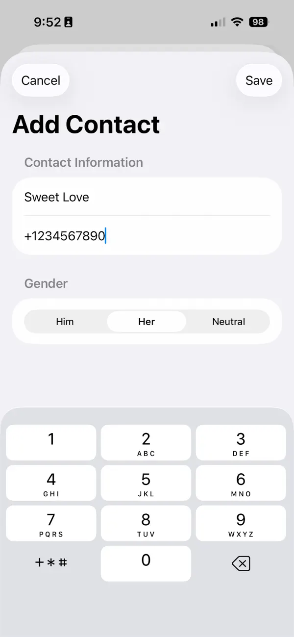 Romantic WA - Love Messages screenshot 5