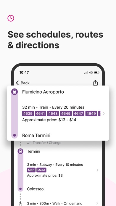 Rome2Rio: Trip Planner screenshot 2