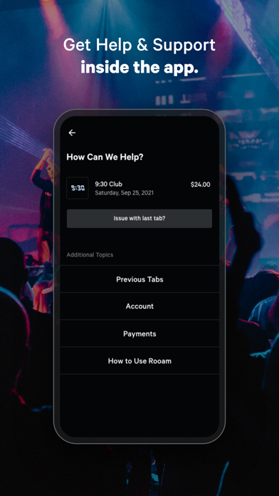 Rooam: Pay From Your Phone screenshot 1