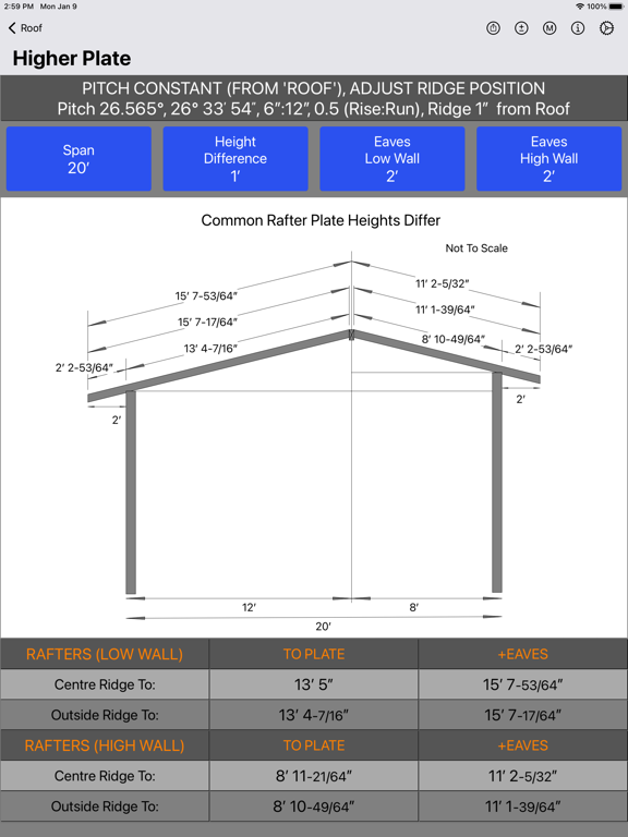 Roof Guide - Carpentry Calc screenshot 5
