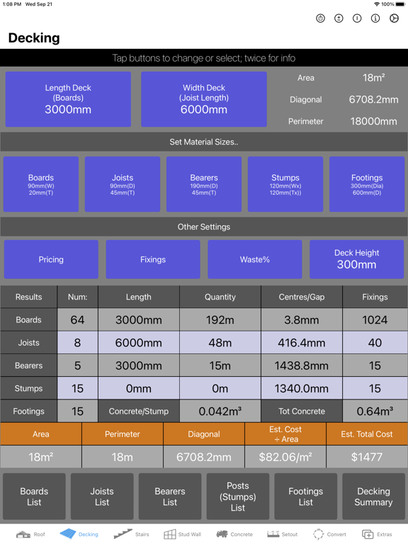 Roof Guide - Carpentry Calc screenshot 4