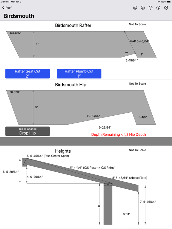 Roof Guide - Carpentry Calc screenshot 6