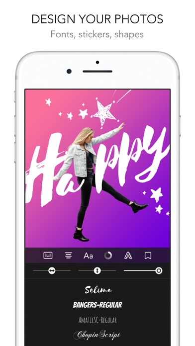 Rookie Cam - Photo Editor screenshot 2