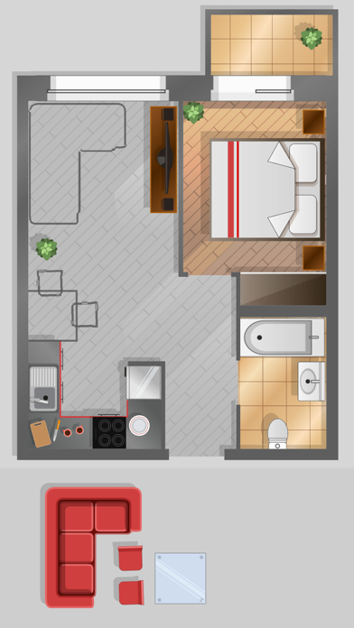 Room designer - floor plan screenshot 1