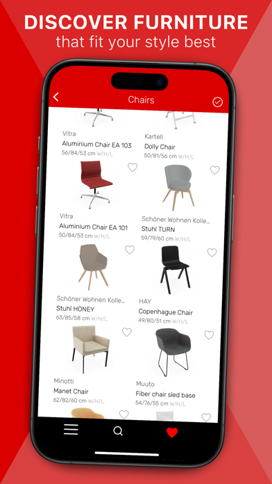 Roomle 3D & AR room planner screenshot 2