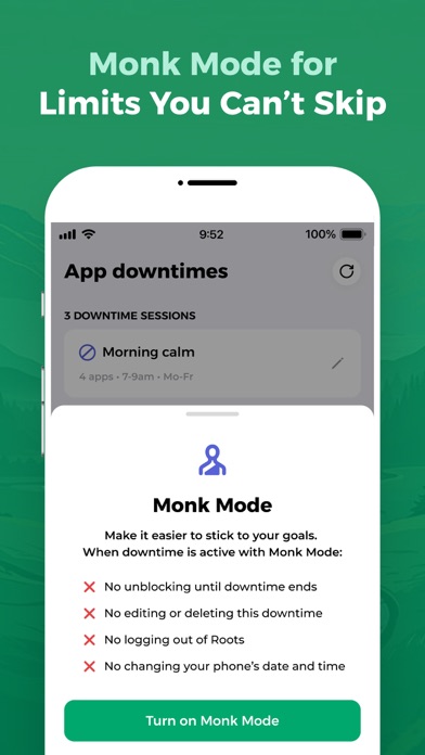 Roots: Screen Time Control screenshot 2