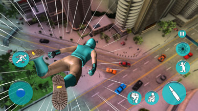 Rope Hero Super Fighter Man screenshot 1