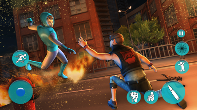 Rope Hero Super Fighter Man screenshot 2