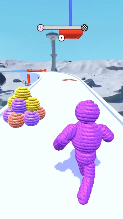 Rope Man: Monster Battle Run screenshot 1