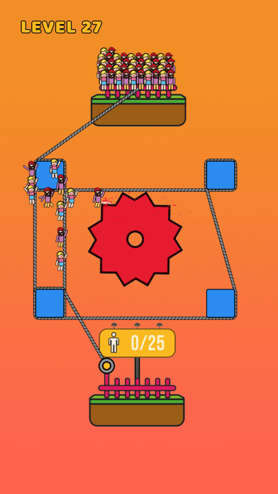 Rope Rescue! - Unique Puzzle screenshot 4