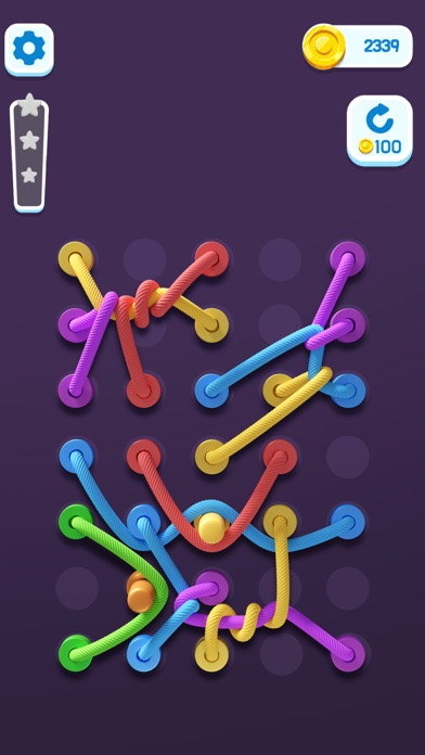 RopePuz - Tangle Puzzle Games screenshot 1