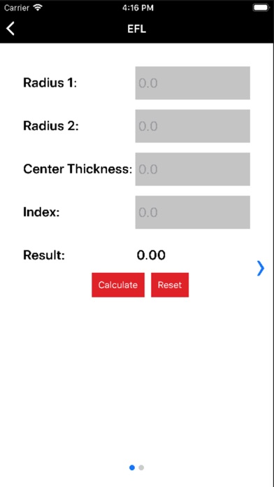 Ross Optical Calculator screenshot 2