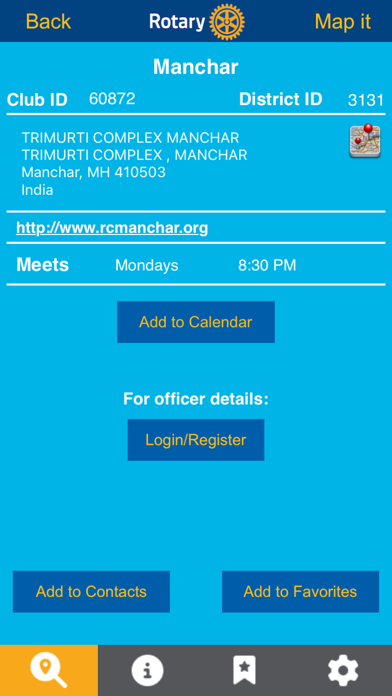 Rotary Club Locator screenshot 7