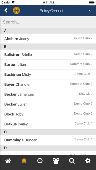 Rotary Connect screenshot 3