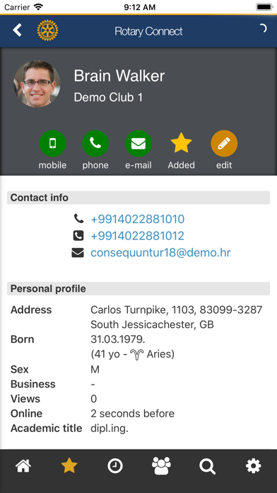 Rotary Connect screenshot 2