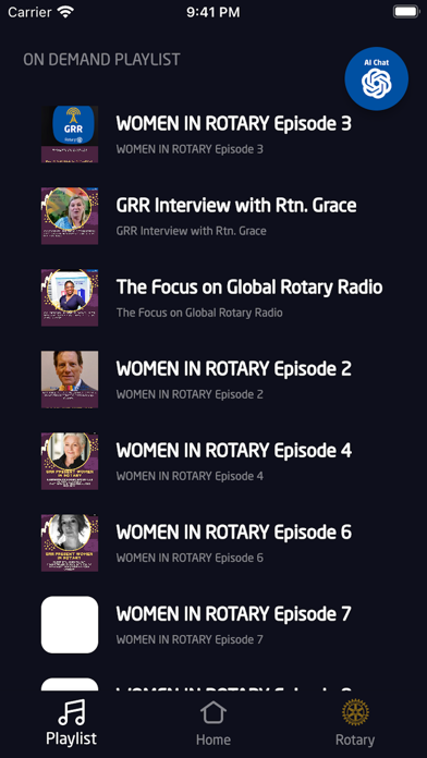 Rotary D9112 Global Radio screenshot 2