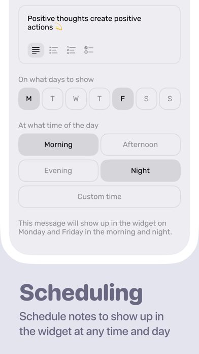 Rotate: Schedule Widgets screenshot 4