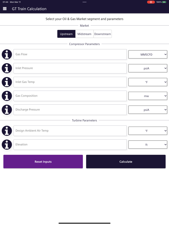 Rotating Equipment Selector screenshot 5