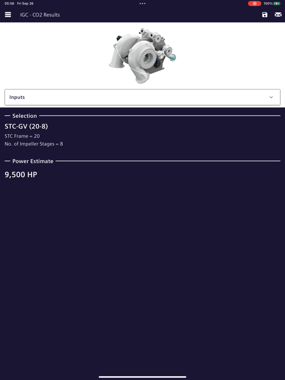 Rotating Equipment Selector screenshot 2