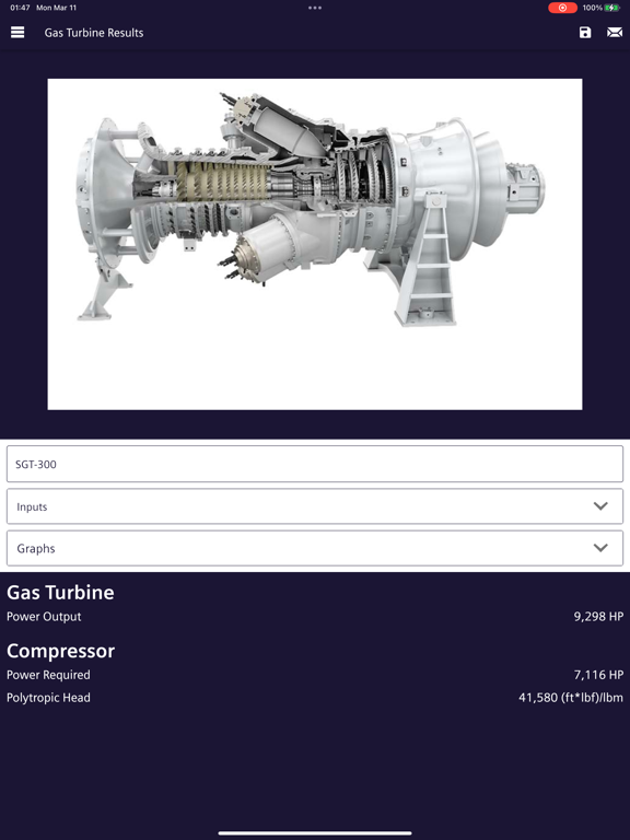 Rotating Equipment Selector screenshot 4