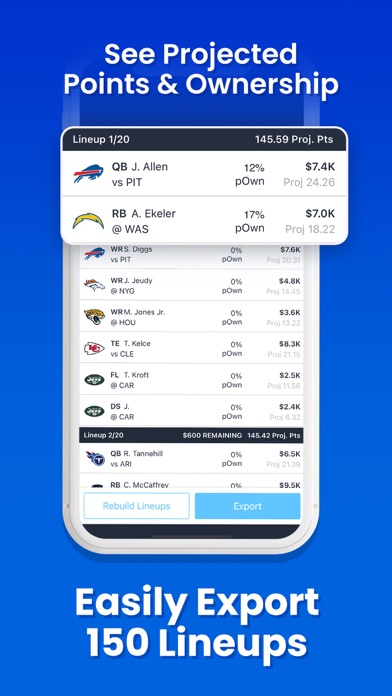 RotoGrinders Daily Fantasy screenshot 4