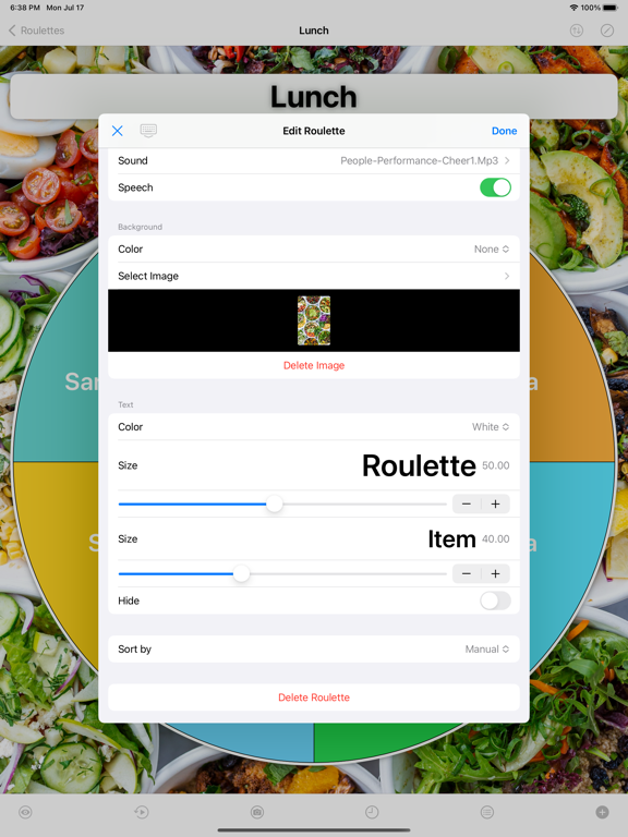 Roulette - Decision Roulette screenshot 3
