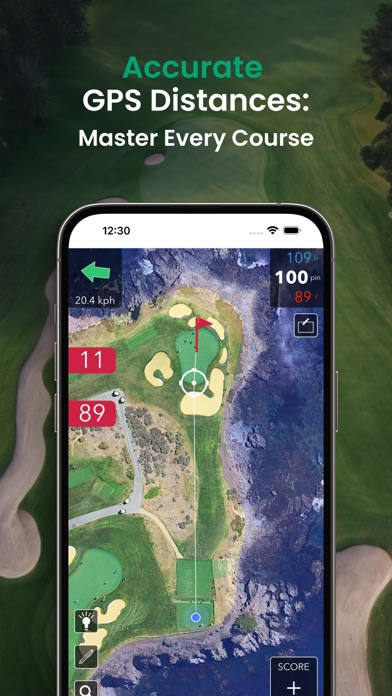 Roundabout - Golf GPS Tracker screenshot 1